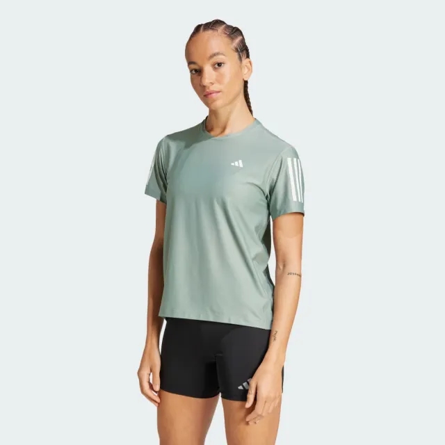 adidas Own The Running Shirt Women - Sage