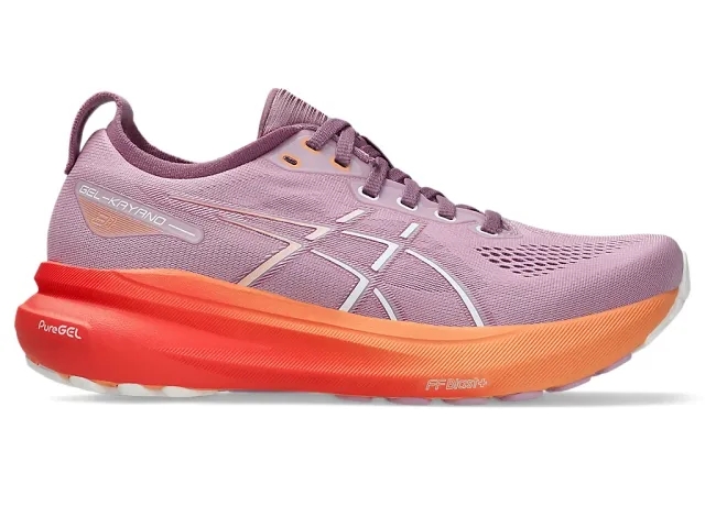 Asics Gel-Kayano 31 Running Trainers In Light Ube And White-Purple