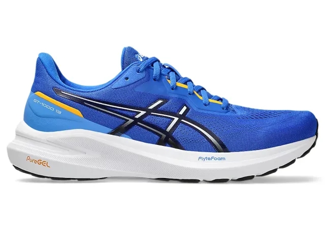 ASICS Men's GT-1000 13 Running Shoes, Blue/White
