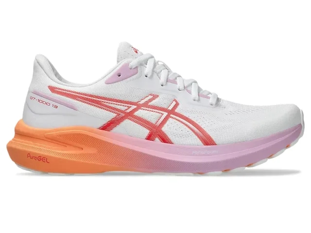 Asics  GT-1000 13  women's Running Trainers in White