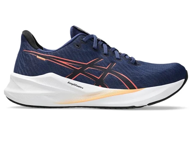 ASICS Versablast 4 Neutral Running Shoe Men - Dark Blue, Coral