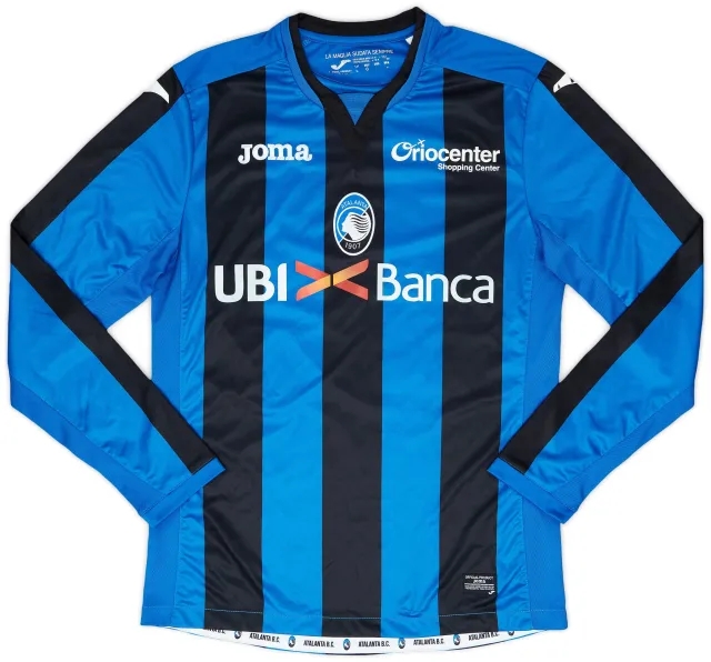 Joma 2017-18 Atalanta Match Issue Home Shirt #27