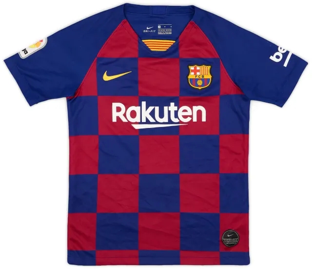 Nike 2019-20 Barcelona Home Shirt - 8/10 - (M.Boys)