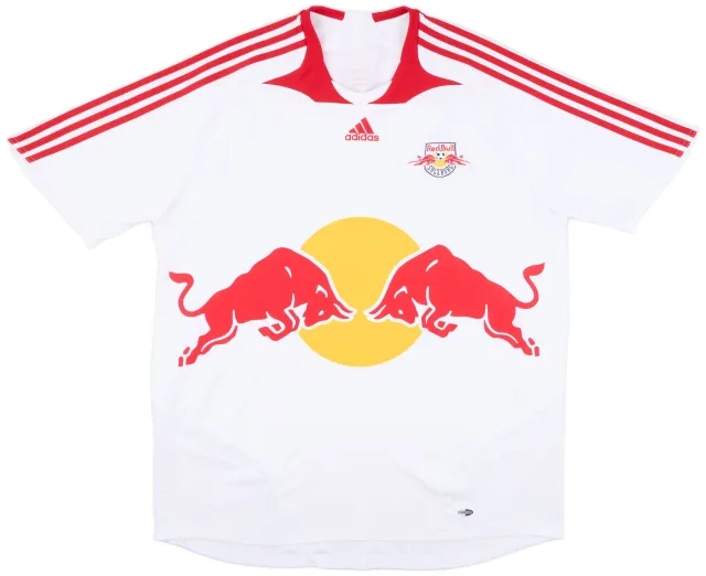 adidas 2007-08 Red Bull Salzburg Home Shirt - 7/10 - (XXL)