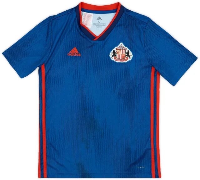 adidas 2019-20 Sunderland Away Shirt - 9/10 - (M.Boys)