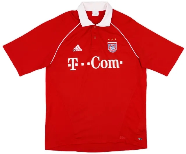 adidas 2005-06 Bayern Munich Home Shirt - 5/10 - (L)