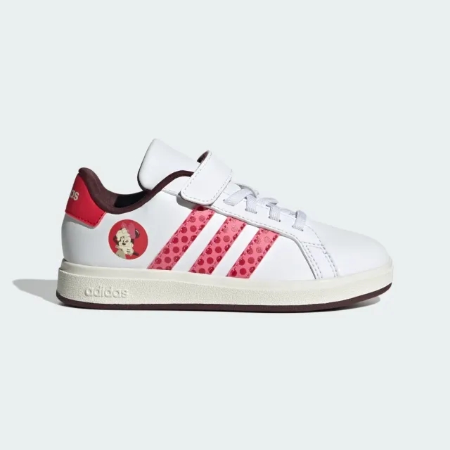 adidas  GRAND COURT MINNIE EL C  girls's Children's Shoes (Trainers) in White