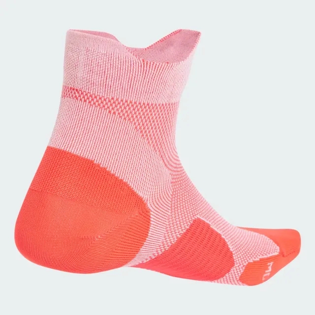 Adidas Running Adizero Socks In Neon Red