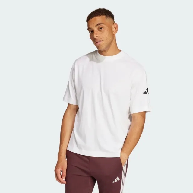 adidas Essentials Loose Fit 3 Bar Logo T-Shirt