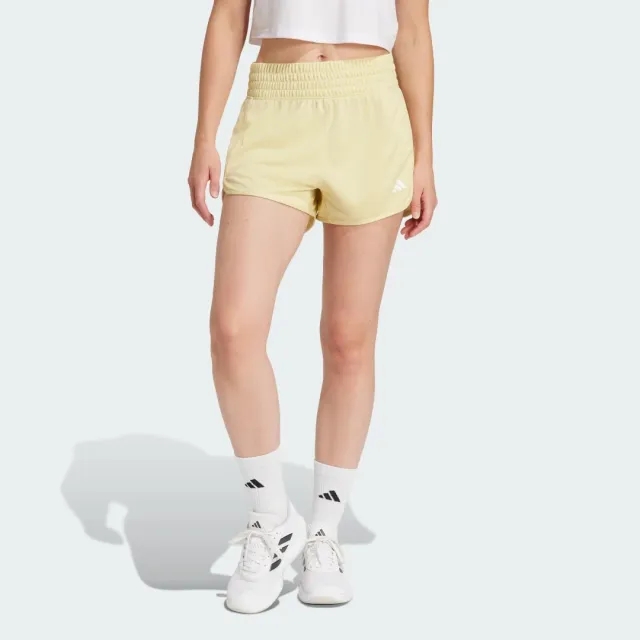 adidas Women Pacer Essentials Knit High Rise Shorts