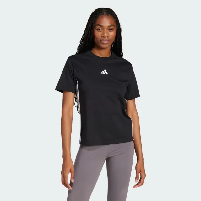 adidas Essentials 3-Stripes Cotton T-Shirt
