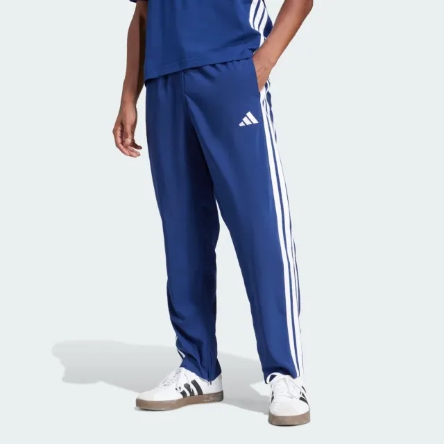 adidas Men Essentials 3 Stripes Stanford Pants Open Hem