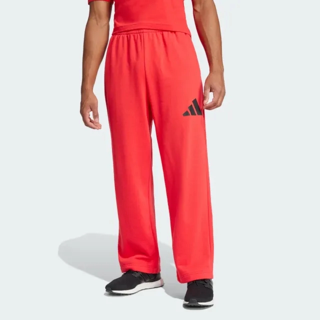 adidas Men Essentials Wide Leg 3 Bar Logo Pants