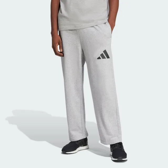 Adidas Essentials Wide Leg 3 Bar Logo Joggers