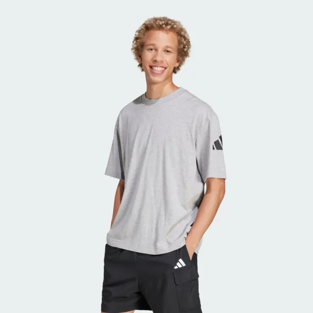 adidas Essentials Loose Fit 3 Bar Logo T-Shirt