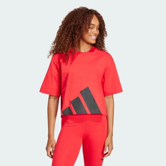 adidas Women Essentials Big Logo Boyfriend Tee