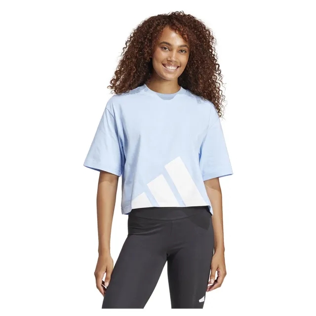 Adidas Essentials Big Logo  - Glow Blue / White