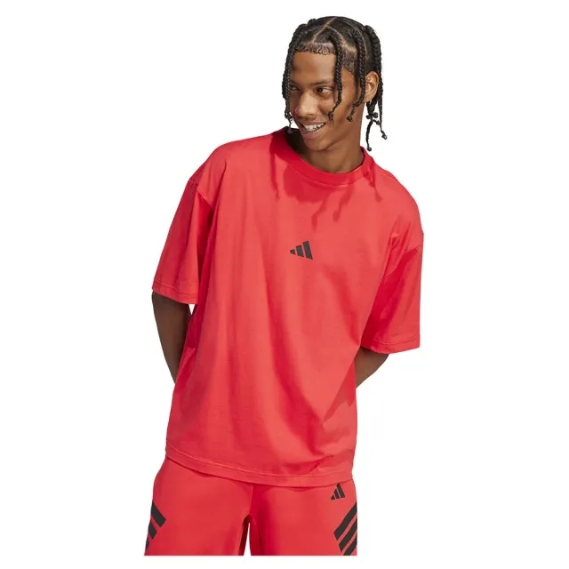 Manchester United x adidas Future Icons Short T-Shirt Red