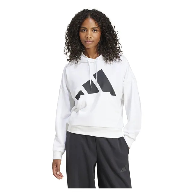 Adidas Essentials Big Logo French Terry Loose Hoodie