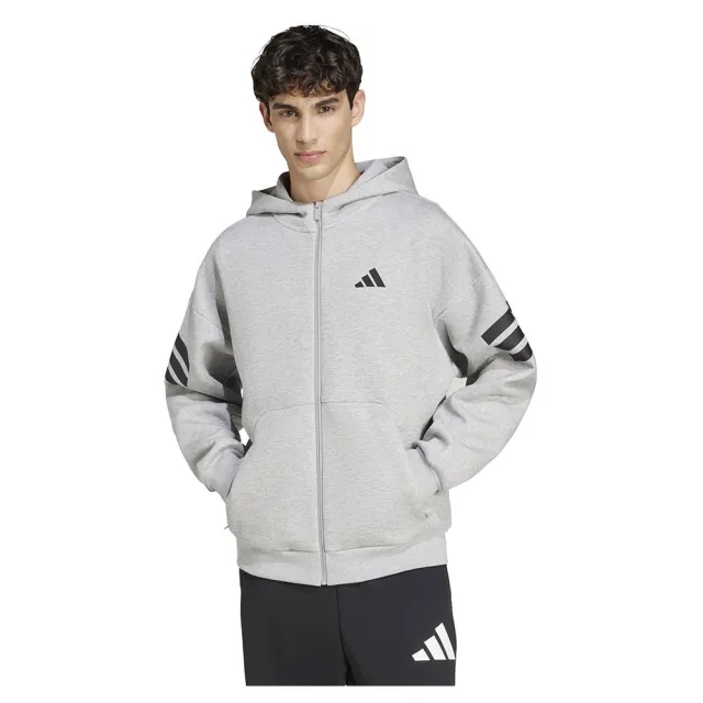 Adidas Future Icons 3 Stripes Full Zip Sweatshirt