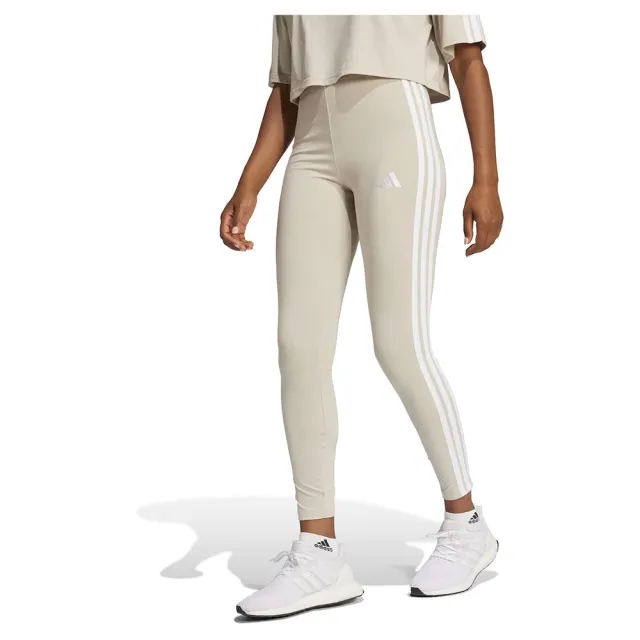 Adidas Essentials 3 Stripes Cotton Leggings