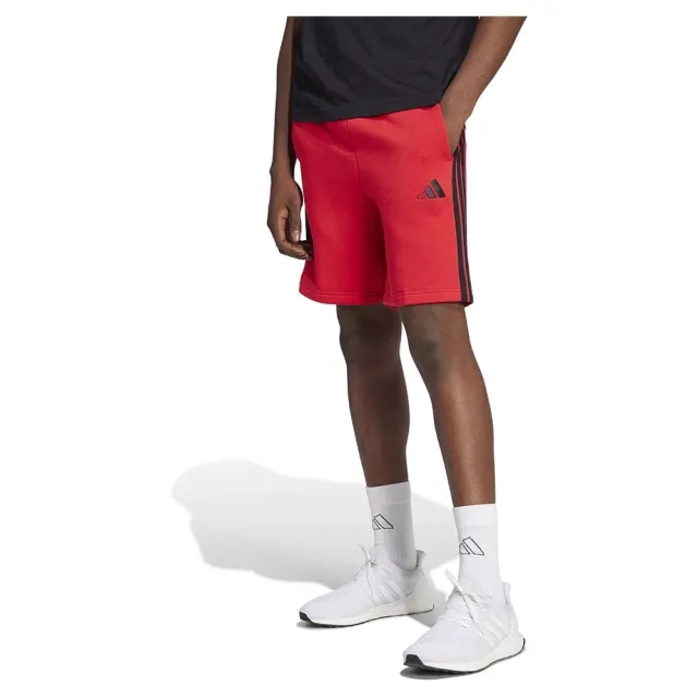 Adidas Essentials 3 Stripes Fleece Shorts