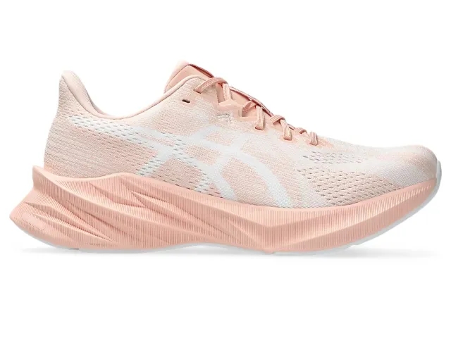 Asics Dynablast 5 Running Trainers In Pink And White