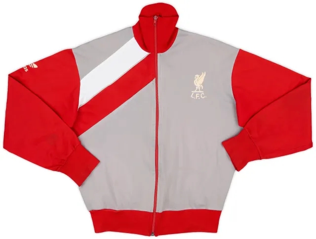 1986-88 Liverpool adidas Track Jacket - 8/10 - (S)