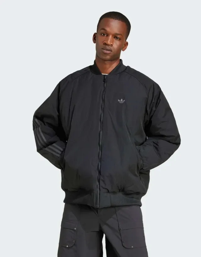 adidas Originals Men Fashion Oversized Bomber Jacket