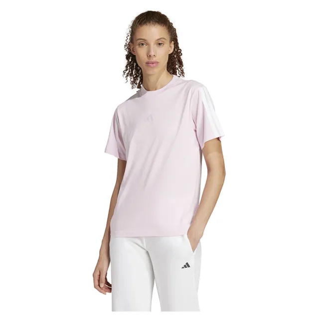 Adidas Essentials 3 Stripes Cotton Short Sleeve T-shirt