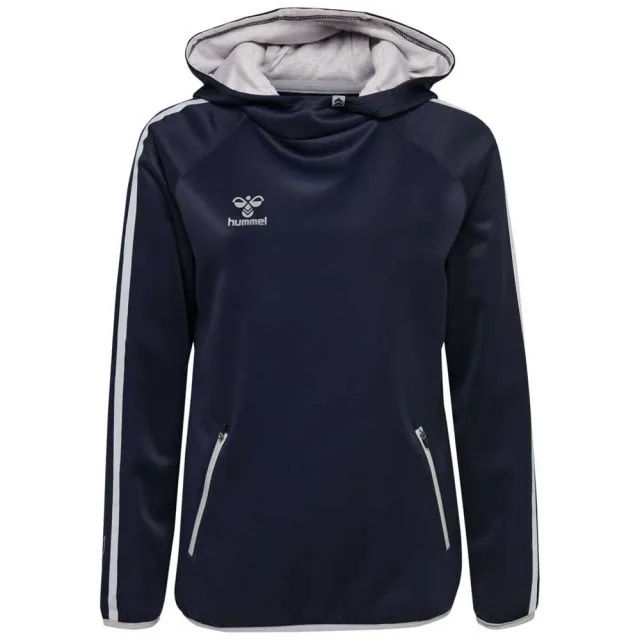 Hummel Cima Hoodie Woman Marine - ['Blue']