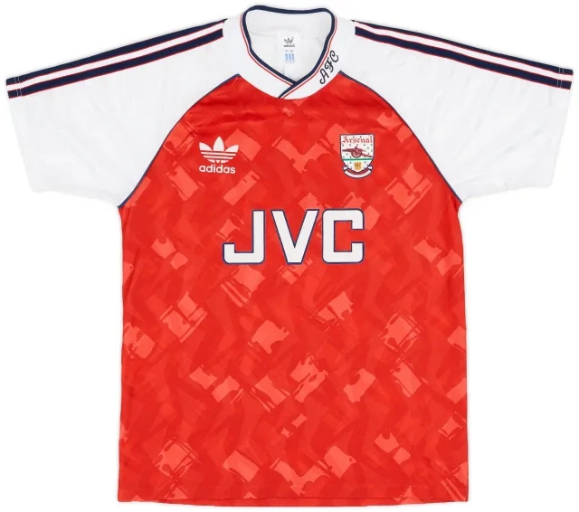 adidas 1990-92 Arsenal Home Shirt - 9/10 - (S)