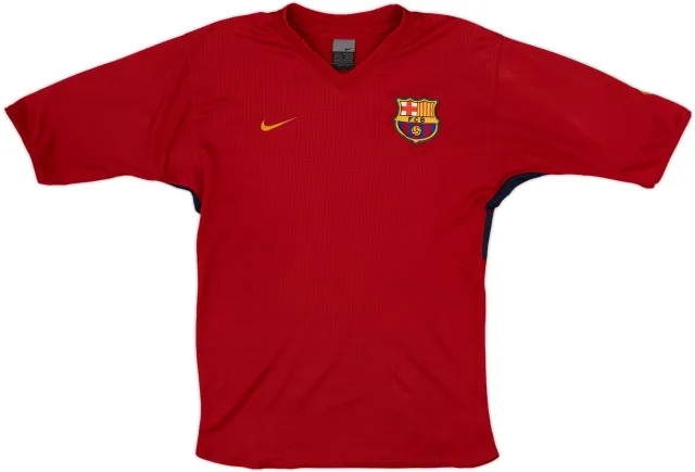 2003-04 Barcelona Nike Training Shirt - 5/10 - (L)