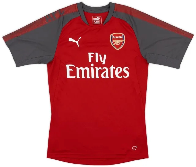 2017-18 Arsenal Puma Training Shirt - 9/10 - (S)