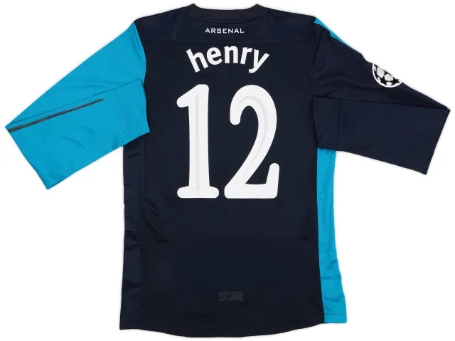 Nike 2011-12 Arsenal Player Issue Away L/S Shirt Henry #12 (M)