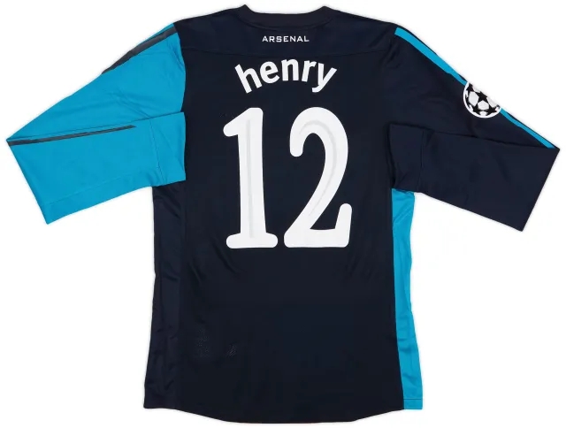 Nike 2011-12 Arsenal Player Issue Away L/S Shirt Henry #12 (M)