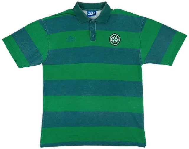1998-99 Celtic Umbro Polo Shirt - 6/10 - (XL)