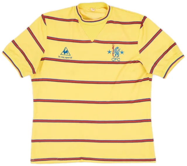 LeCoqSportif 1983-85 Chelsea Away Shirt - 8/10 - (M)