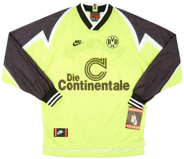 Nike 1995-96 Borussia Dortmund Home L/S Shirt (M)