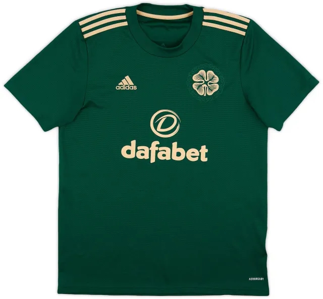 adidas 2021-22 Celtic Away Shirt - 8/10 - (L)