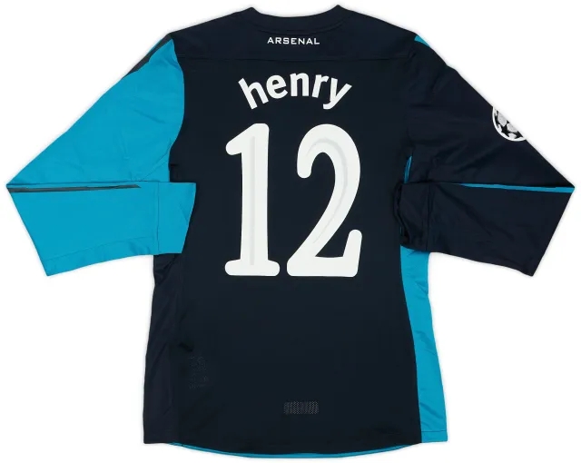 Nike 2011-12 Arsenal Player Issue Away L/S Shirt Henry #12 (M)