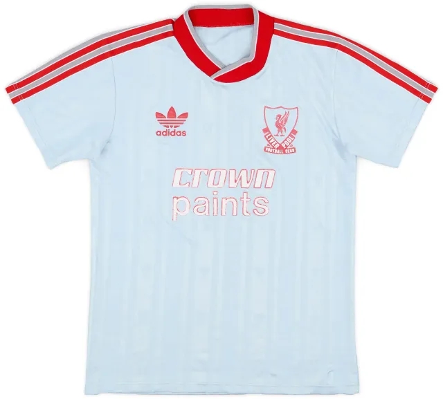 adidas 1987-88 Liverpool Away Shirt - 6/10 - (S)