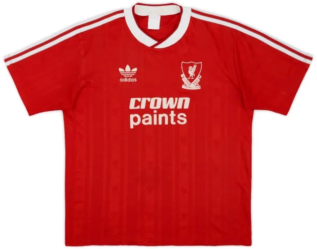 adidas 1987-88 Liverpool Home Shirt - 6/10 - (L)