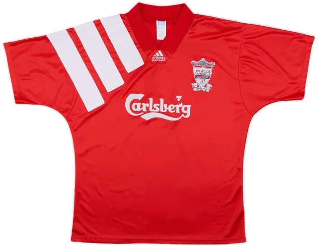 adidas 1992-93 Liverpool Centenary Home Shirt - 8/10 - (XL)