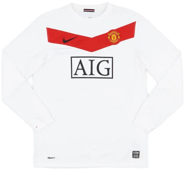 Nike 2009-10 Manchester United GK Shirt - 9/10 - (XL.Boys)