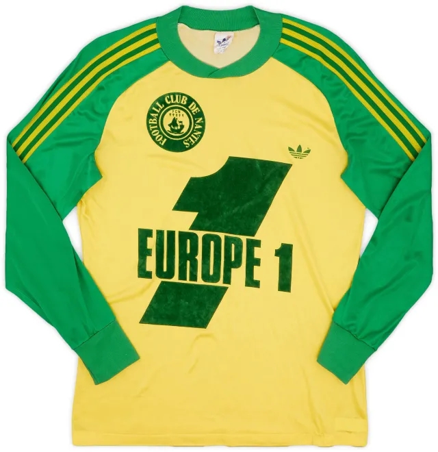 adidas 1978-79 Nantes Home L/S Shirt - 9/10 - (M)