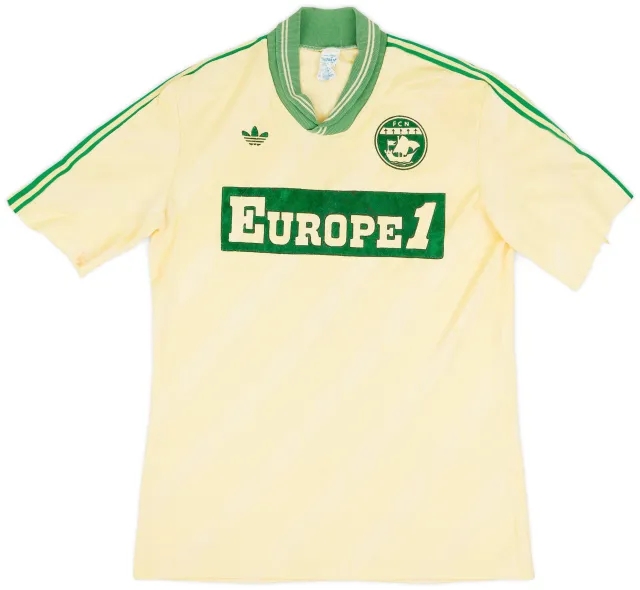 adidas 1987-88 Nantes Home Shirt - 8/10 - (M)
