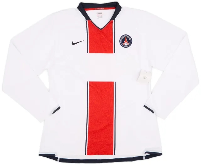 Nike 2007-08 Paris Saint-Germain Player Issue Away L/S Shirt (L)