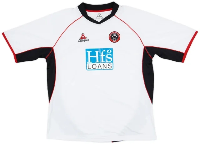LeCoqSportif 2005-07 Sheffield United Away Shirt - 5/10 - (XL)