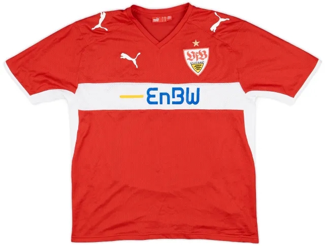 Puma 2008-10 Stuttgart Away Shirt - 7/10 - (XL.Boys)
